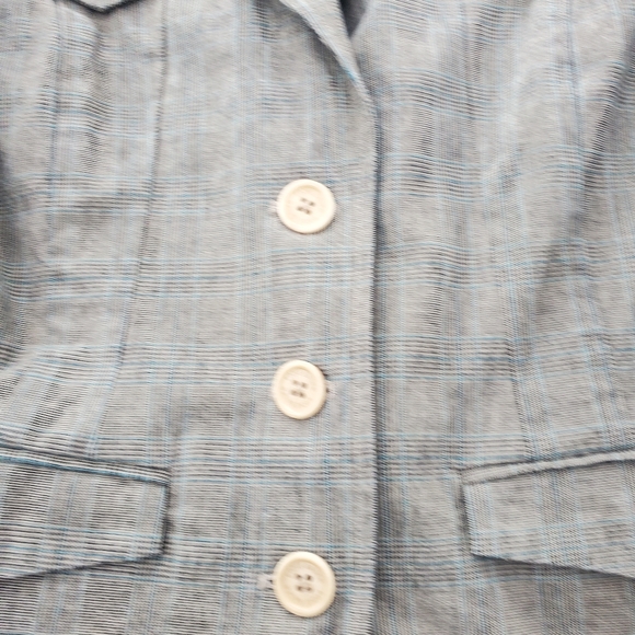 Eddie Bauer Plaid Blazer Women's Size 6 EUC - Picture 5 of 6